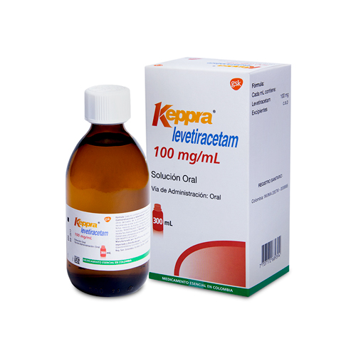 KEPPRA 100MG/ML SOL ORAL 300ML GSK