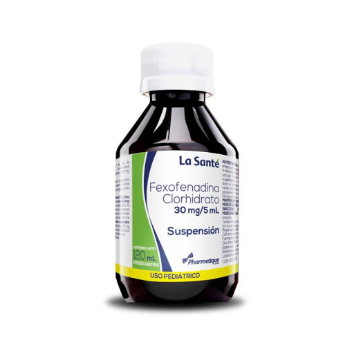 FEXOFENADINA 30MG/5ML 120ML LA SANTE