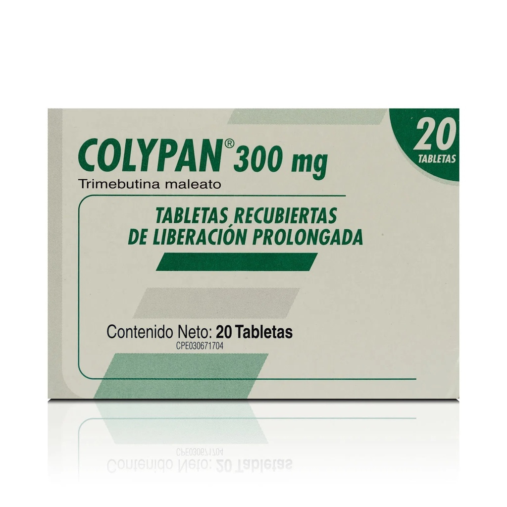 COLYPAN LP 300MG X 20 TAB LABORATORIOS FARMA S.A