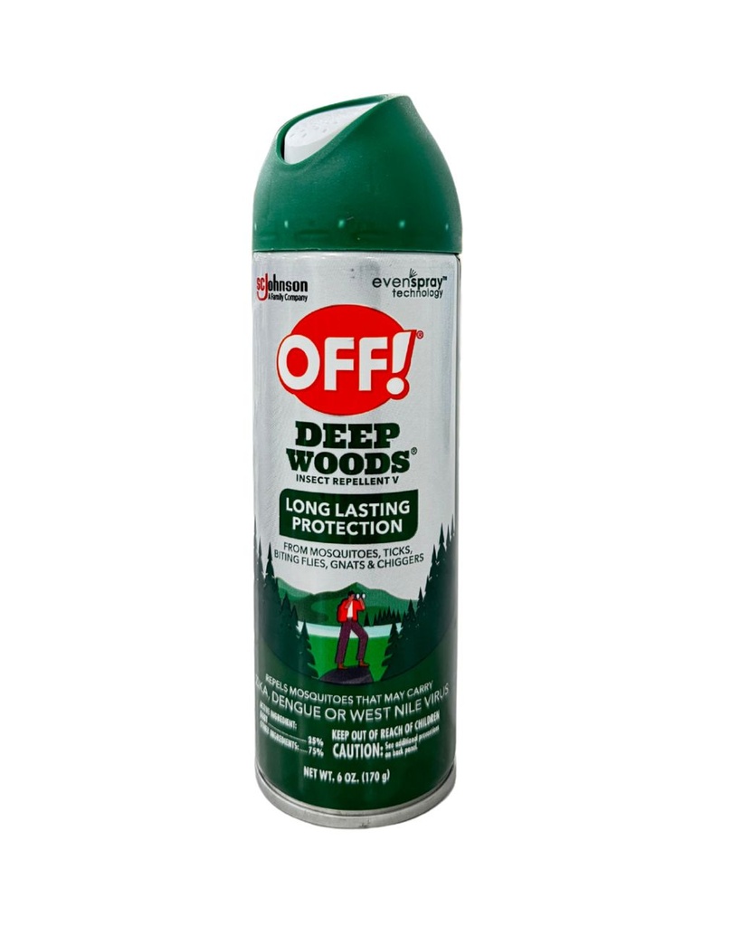 OFF DEEP WOODS LONG LASTING PROTECTION EN SPRAY 170G