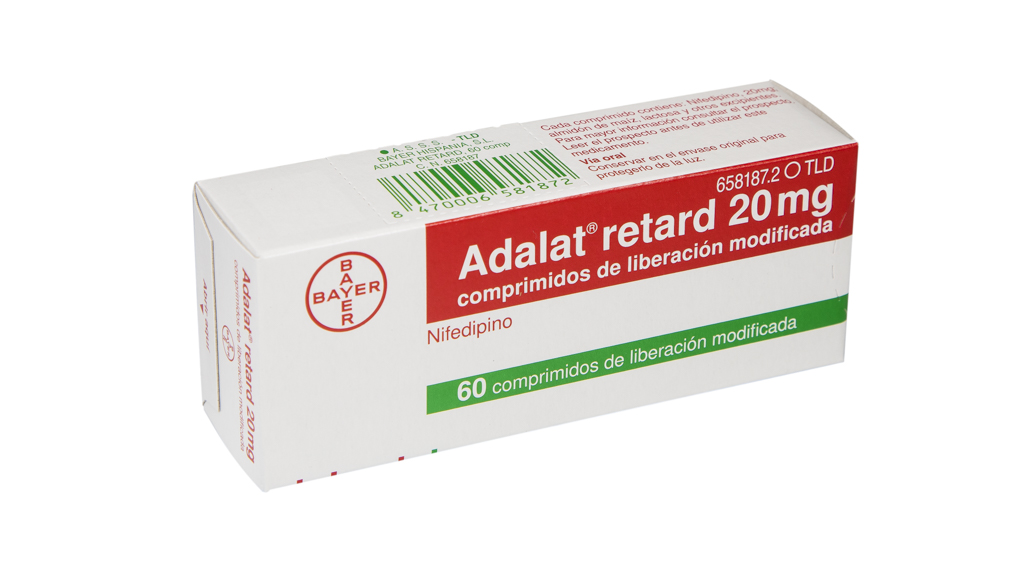 ADALAT RETARD 20MG X 60 COMP BAYER
