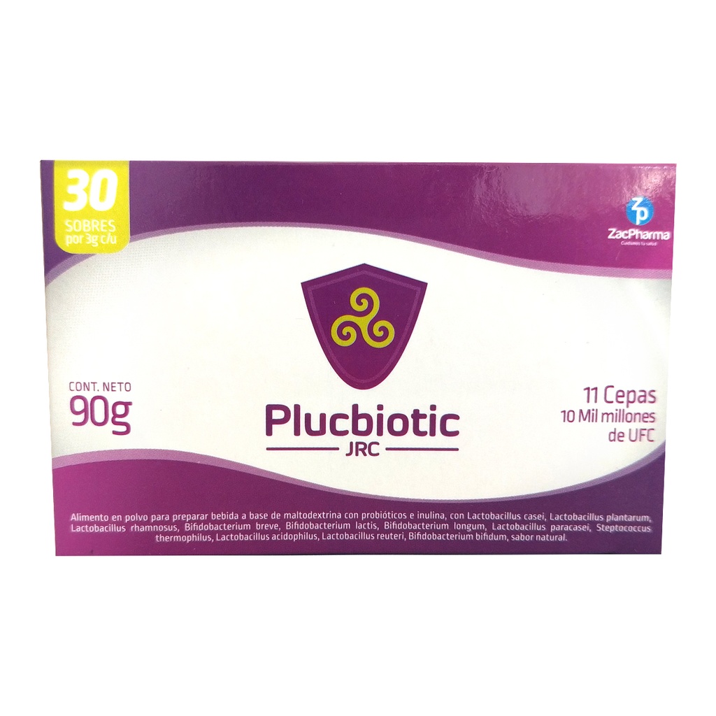 PLUCBIOTIC 90G X 30 SOBRES ZACPHARMA
