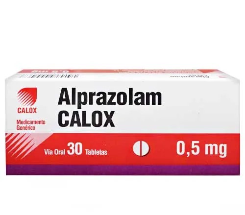 ALPRAZOLAM 0,5MG X 30 COMP CALOX