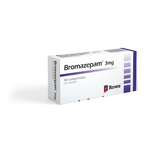 BROMAZEPAM 3MG X 30 COMP ROWE