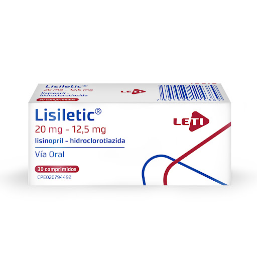 LISILETIC 20MG/12,5MG X 30COMP LETI