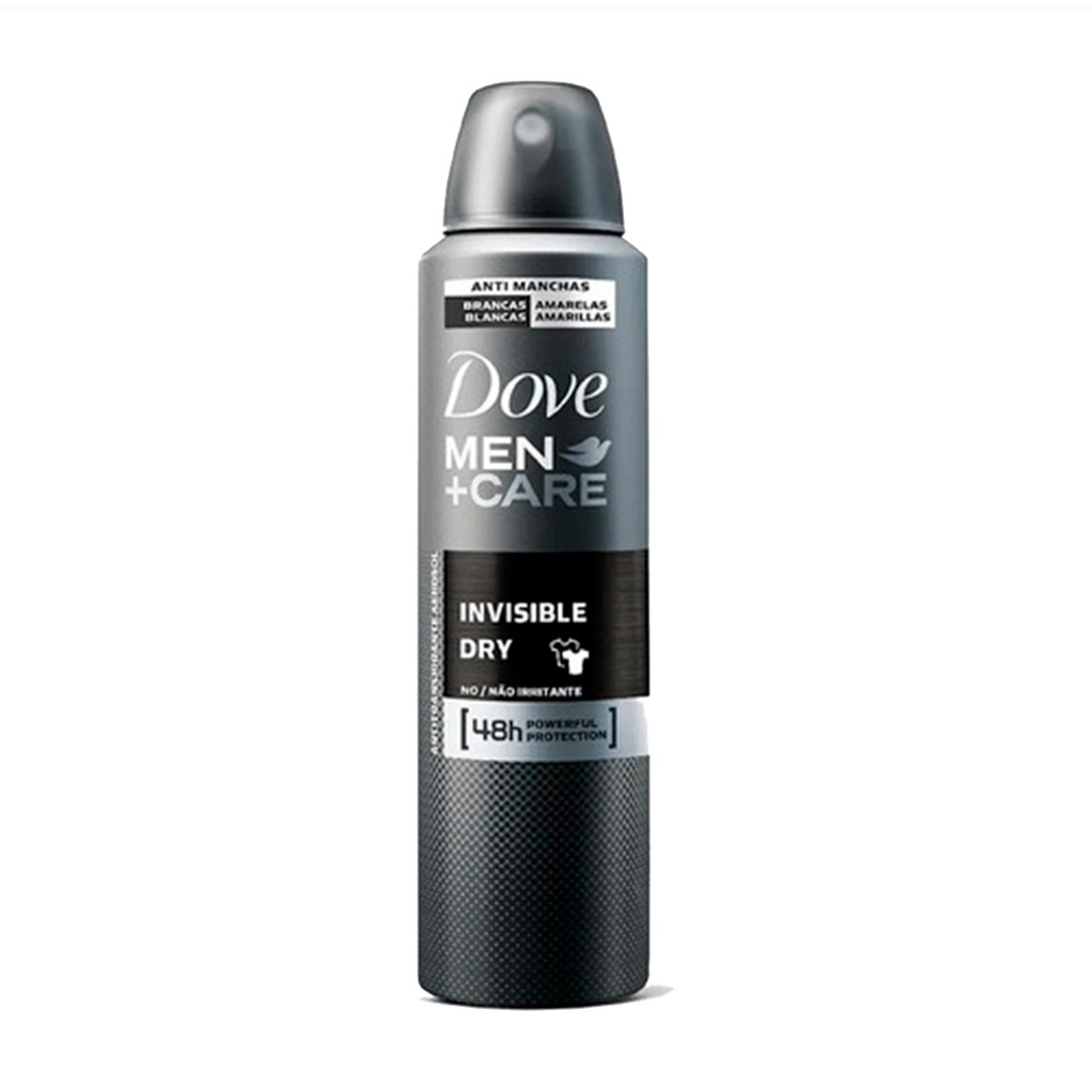 DOVE AEROSOL MEN 48H INVISIBLE DRY 150ML