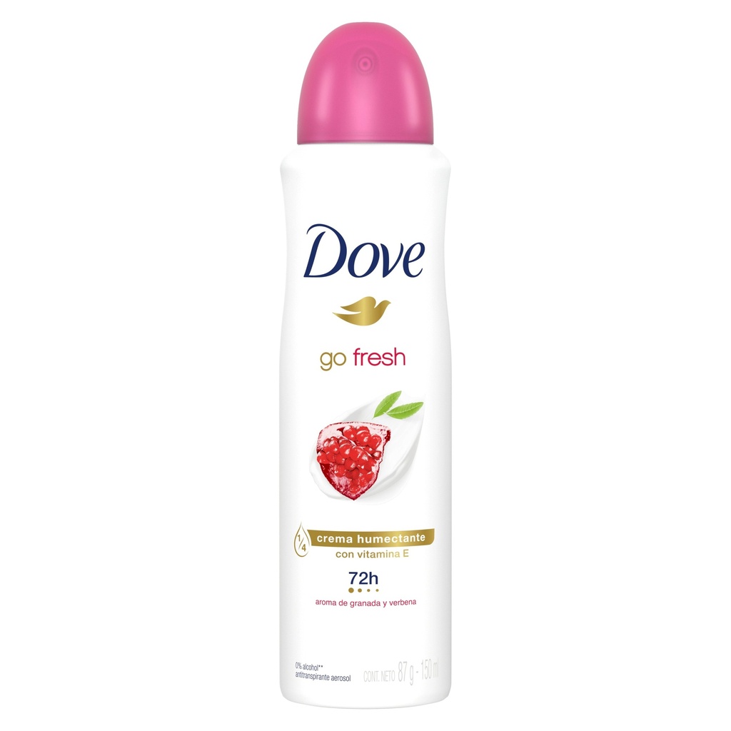 DOVE AEROSOL GO FRESH GRANADA 48H 150ML