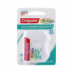 COLGATE HILO DENTAL ENCERADO FLUOR Y MENTA 25METROS