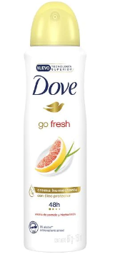 DOVE AEROSOL GO FRESH POMELO-LIMON 150ML