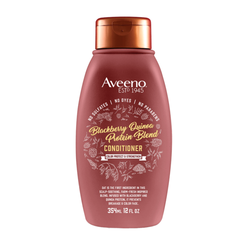 AVEENO SHAMPOO BLACKBERRY QUINOA PROTEIN BLEND 532ML