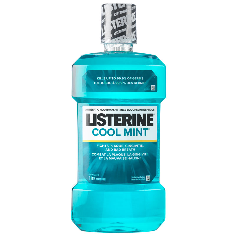 LISTERINE COOL MINT 1 LITRO