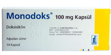 MONODOKS 100MG X 14 CAPS DEVA