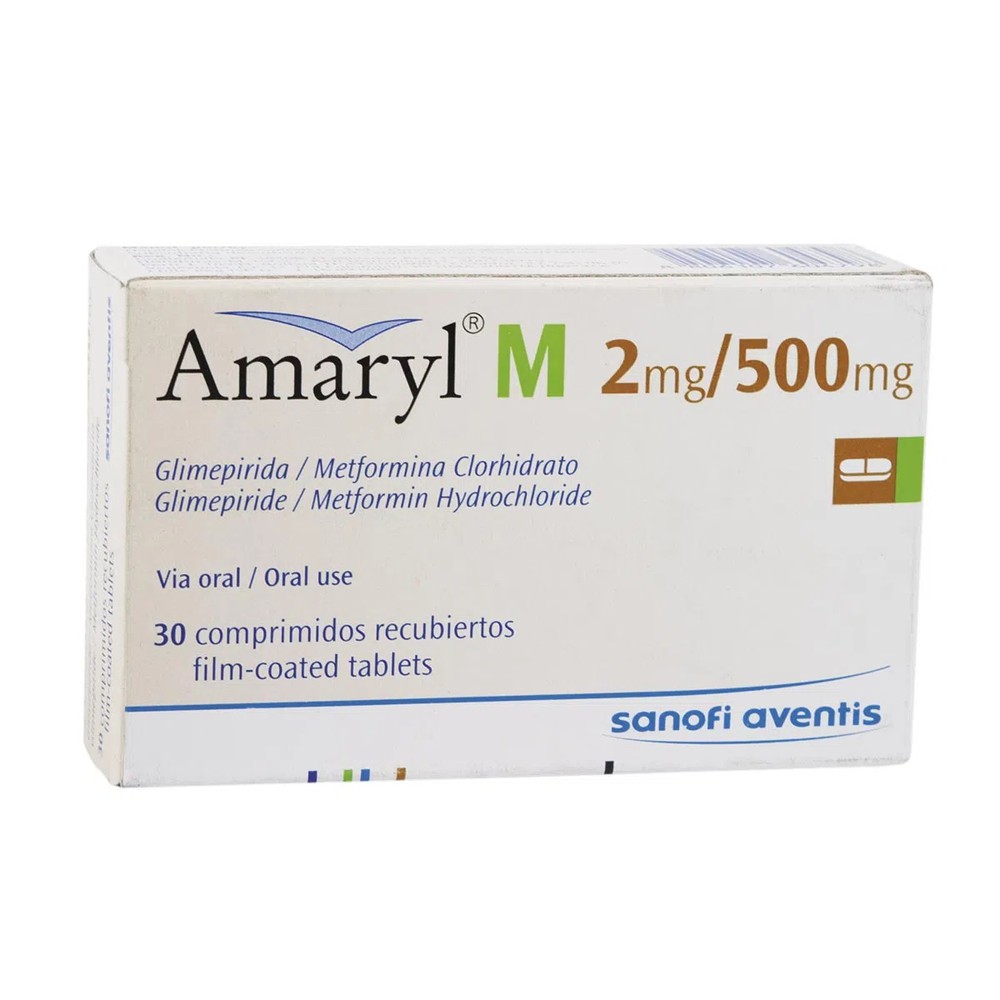 AMARYL M 2MG/500MG 30TAB