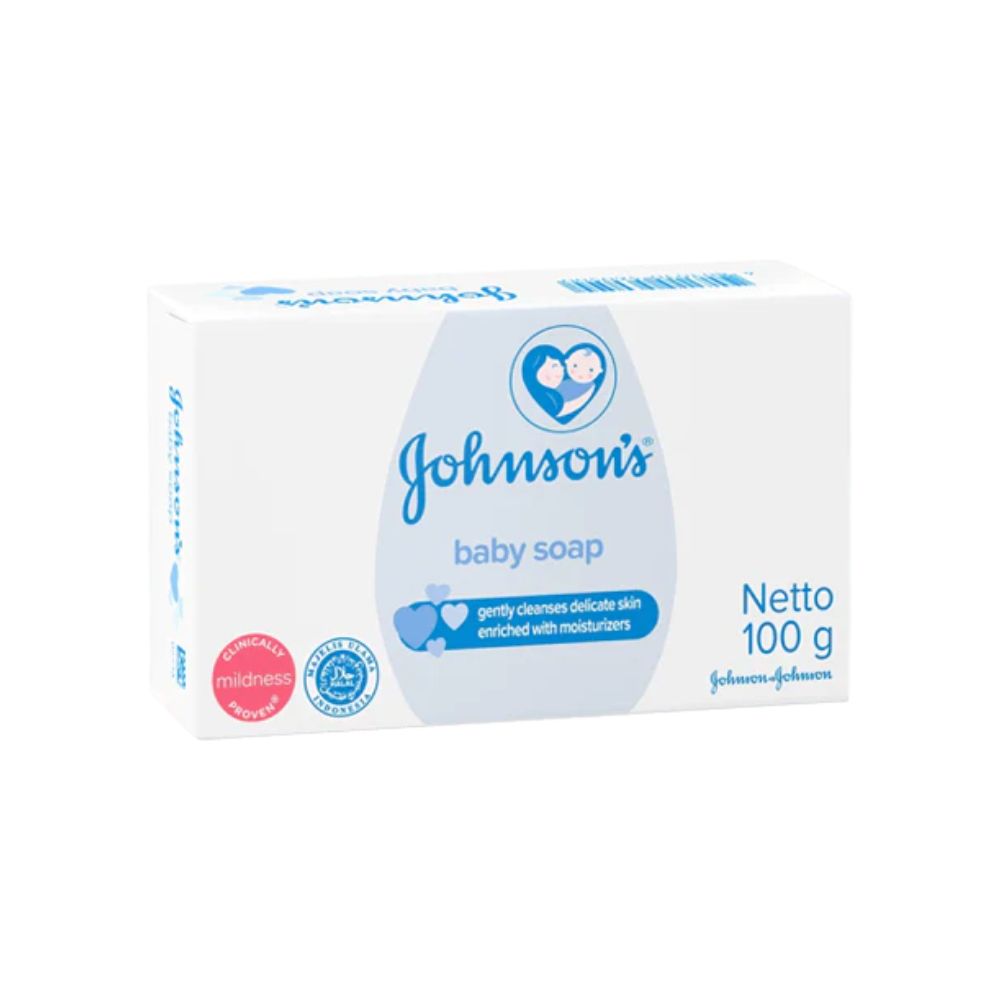JOHNSONS JABON PARA BEBE PIEL DELICADA 100G