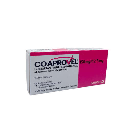 COAPROVEL 150MG/12.5MG X 14 COMP SANOFI