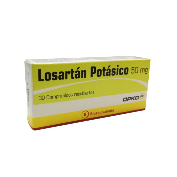 LOSARTAN POTASICO 50MG 30TAB OPKO