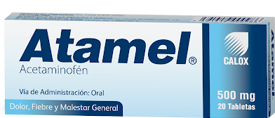 ATAMEL 500 MG X 20 TAB CALOX