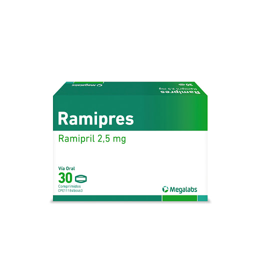RAMIPRES 2,5MG 30COMP MEGALABS