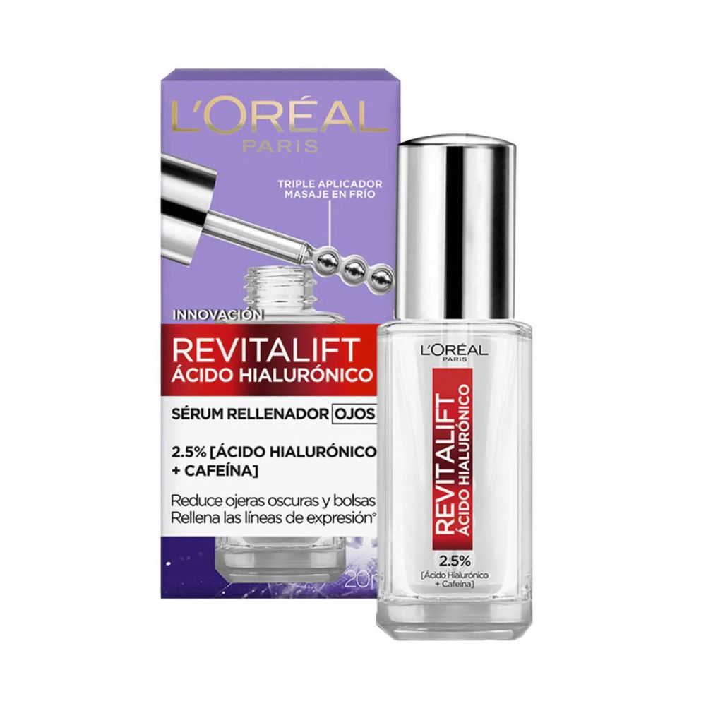 LOREAL REVITALIFT AC HIALURONICO SERUM RELLENADOR OJOS 20ML