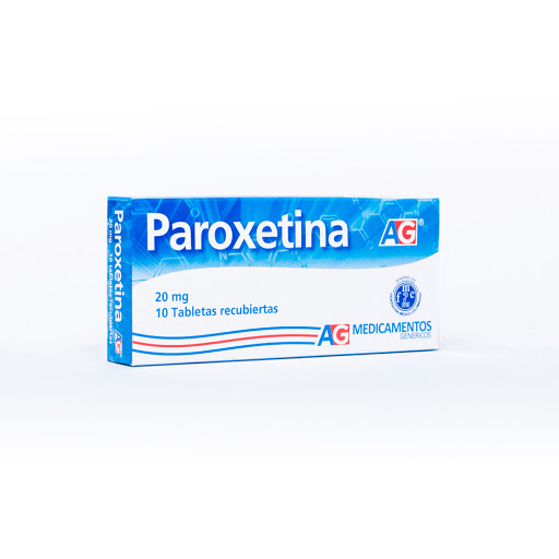 PAROXETINA 20MG X 10 TAB AG