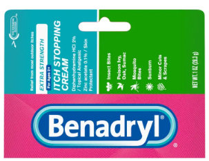 BENADRYL ITCH STOPPING CREAM 28,30G