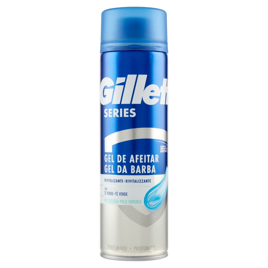 GILLETTE SERIES GEL DE AFEITAR CON TE VERDE 200ML