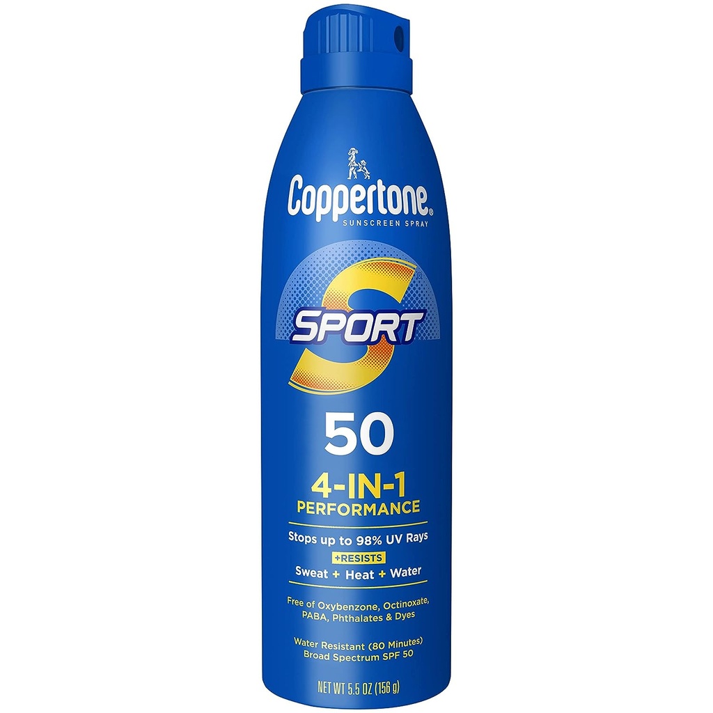 COPPERTONE SPORT 50 4 IN 1 PERFORMANCE 156G