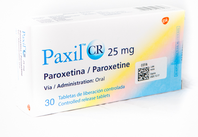 PAXIL CR 25MG X 30 TAB LC GSK
