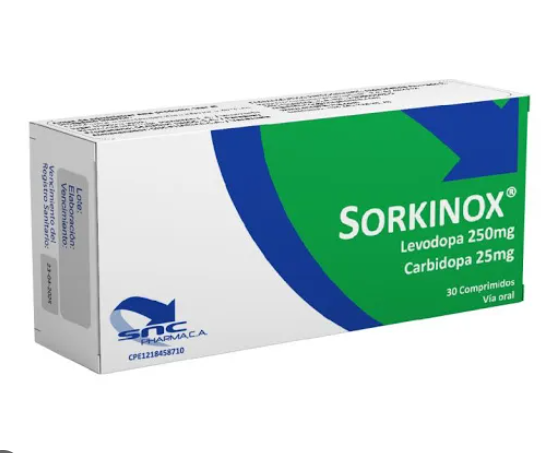 SORKINOX 250MG-25MG SNC MEDICAL