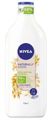 NIVEA NATURALLY GOOD AVENA NATURAL CREMA CORPORAL 350ML