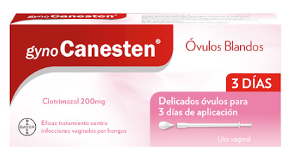 GYNOCANESTEN 200MG X 3 OVULOS BAYER