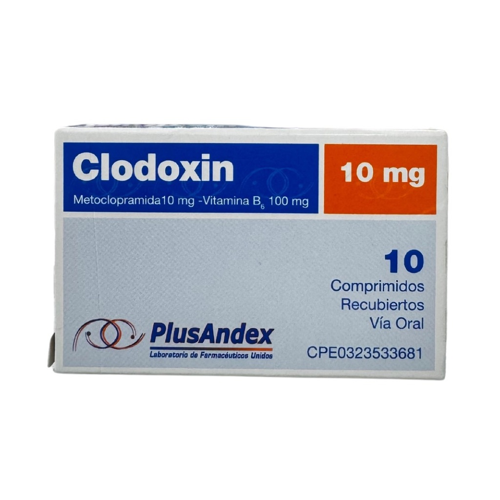 CLODOXIN 10MG X 10 COMP PLUSANDEX