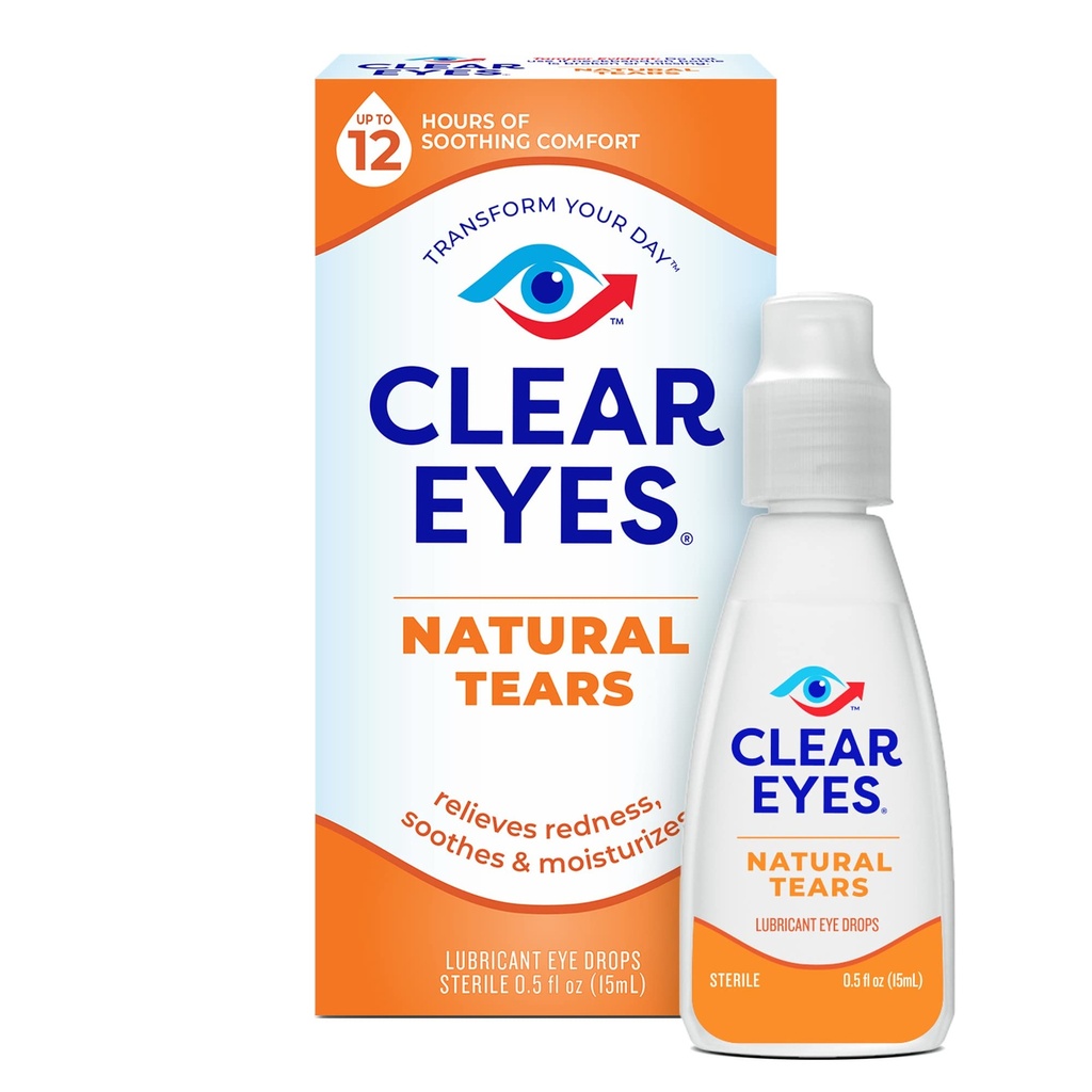 CLEAR EYES NATURAL TEARS 15ML