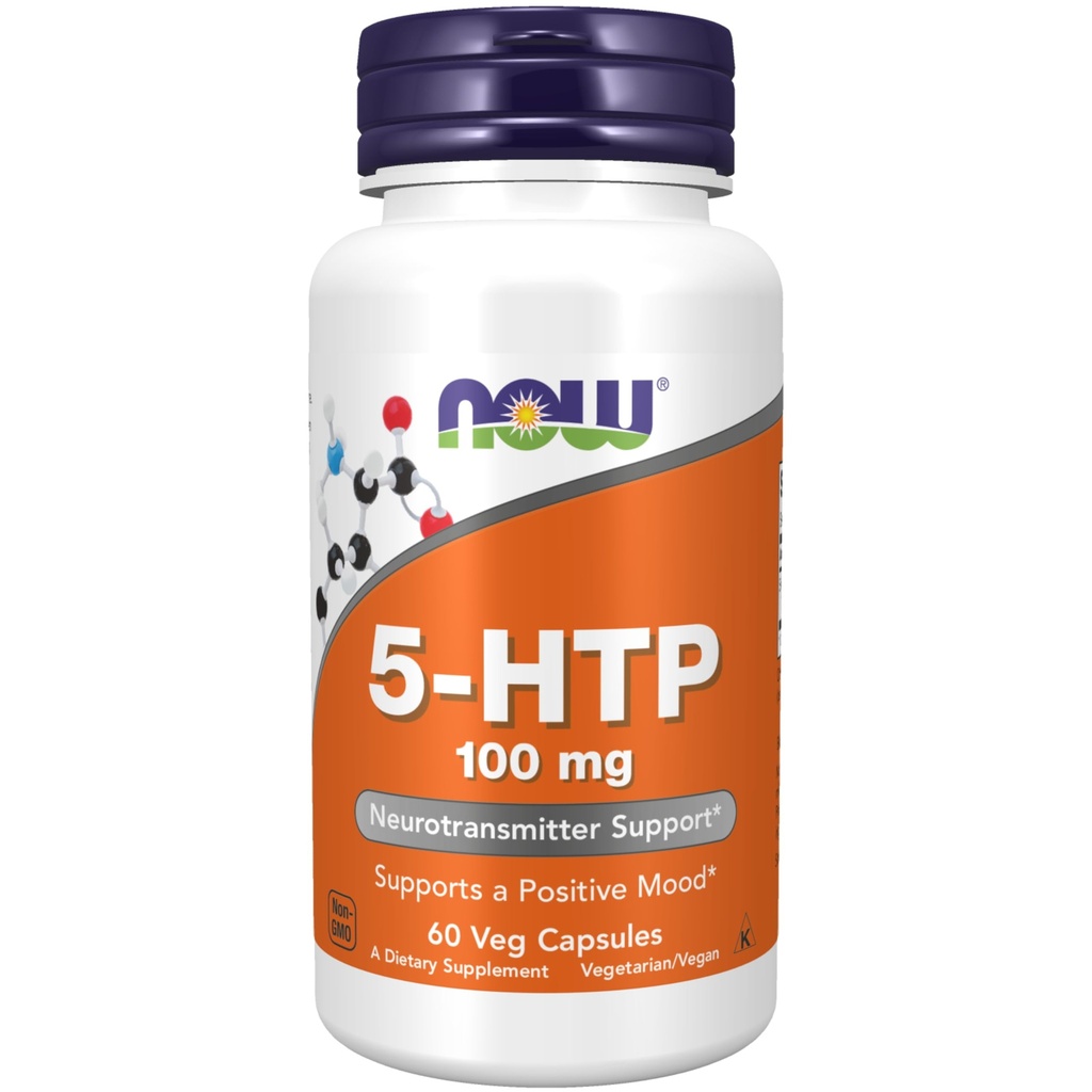 5-HTP 100mg x 60 CÁPSULAS NOW