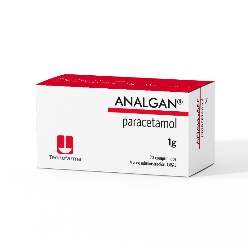 ANALGAN 1G X 20 COMP TECNOFARMA