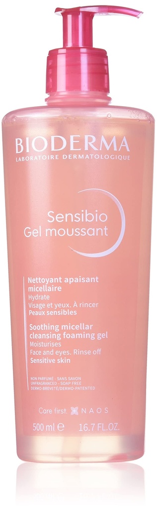 SENSIBIO GEL MOUSSANT 500ML BIODERMA