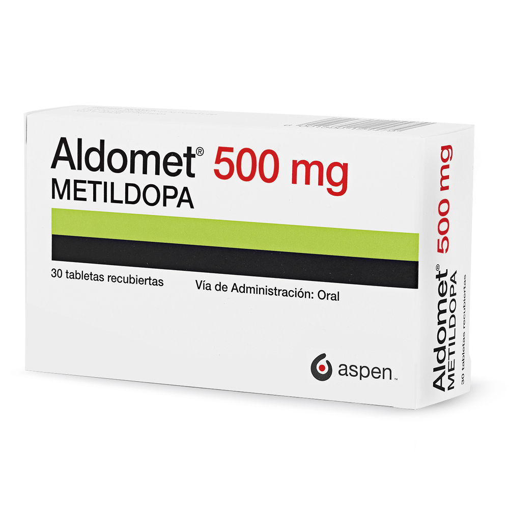 ALDOMET 500mg x 30 TABLETAS ASPEN