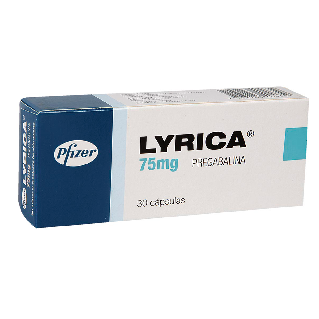 LYRICA 75 MG 30 CAP  PFIZER