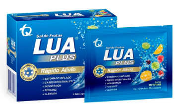 LUA PLUS CAJA X 6 SOBRES SAL DE FRUTA