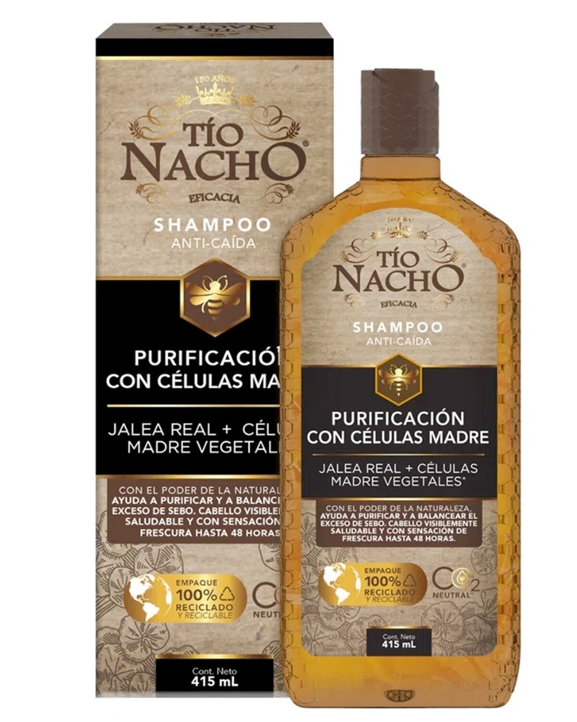 TIO NACHO SHAMPOO ANTI-CAIDA PURIFICACION 415ML