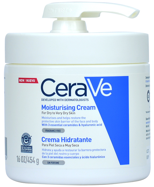 CERAVE MOISTURIZING CREAM DISPENSADOR 453G