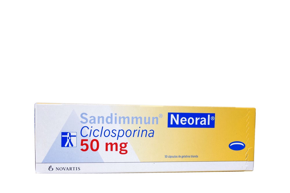 NEORAL 50MG X 50 CAPS NOVARTIS