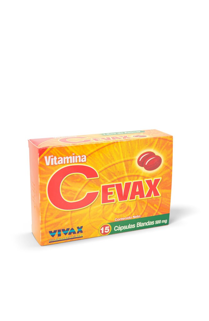 CEVAX 500 MG X 15 CAPS BLANDAS