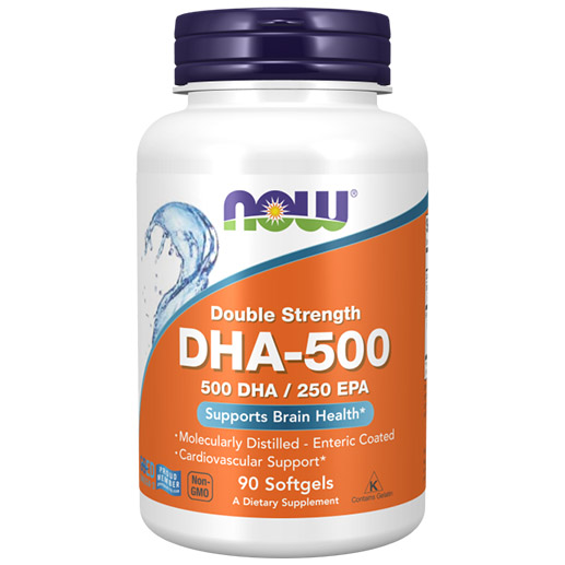 DHA-500mg X 90 CÁPSULAS NOW