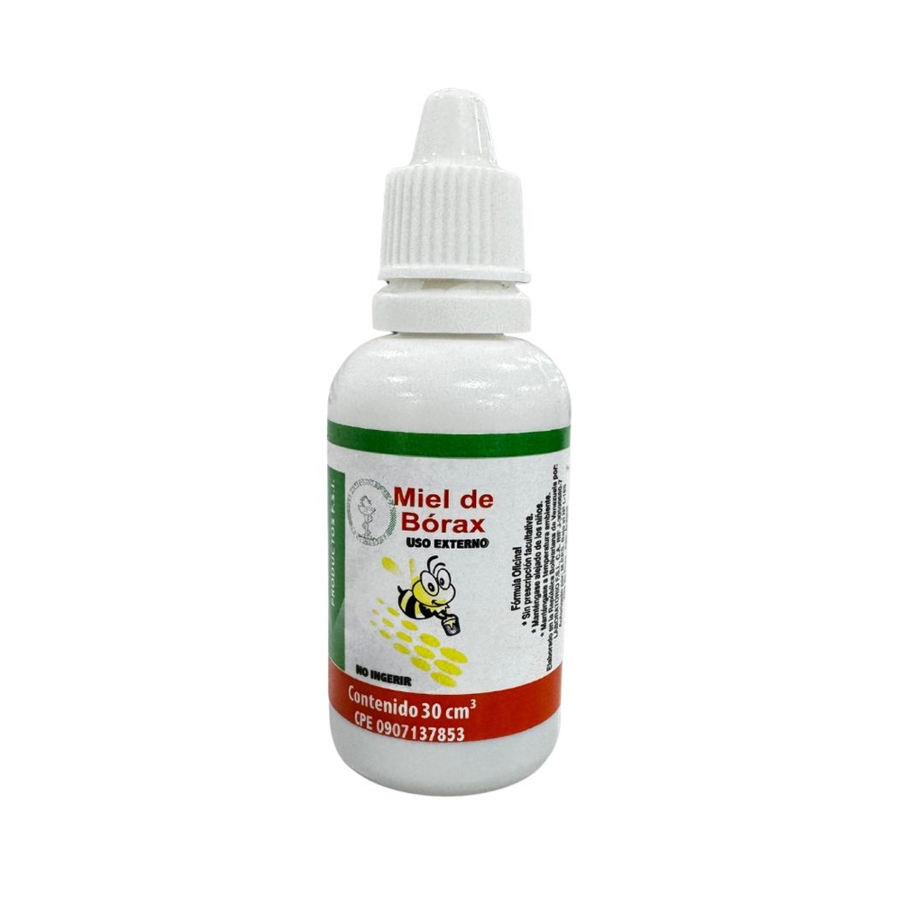 MIEL DE BORAX EN GOTAS 30CC