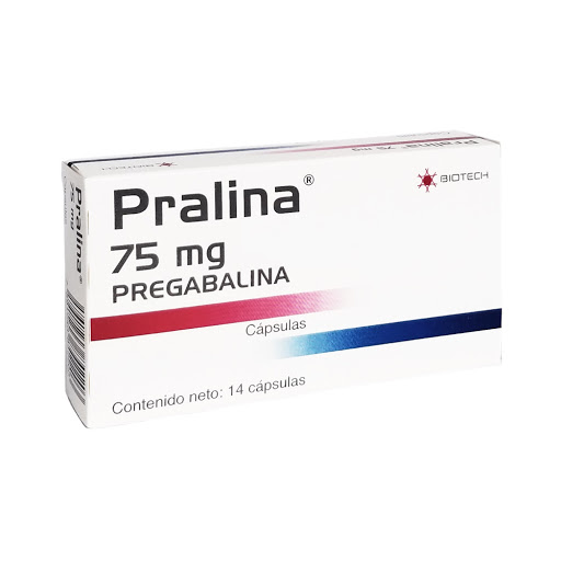 PRALINA 75MG X 14 CAPS BIOTECH