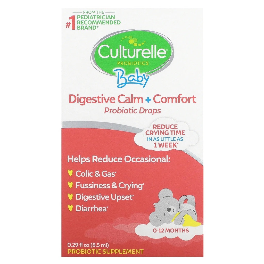 CULTURELLE BABY DIGESTIVE CALM + COMFORT 0-12MONTHS GTS 8.5ML