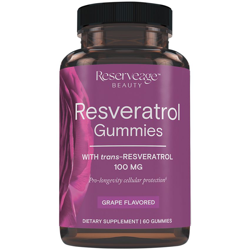 RESVERATROL 100MG X 60 GOMITAS RESERVEAGE  BEAUTY