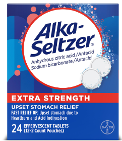 ALKA SELTZER EXTRA STRENGH 24 TAB