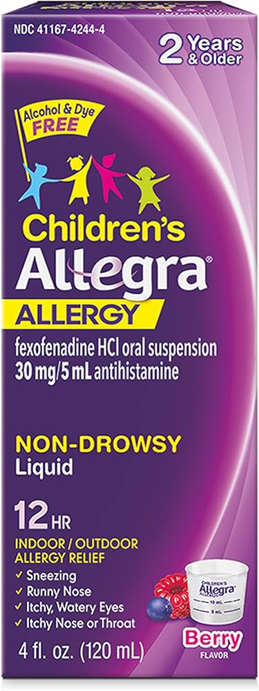 ALLEGRA CHILDREN 12HRS 30MG/5ML 120ML